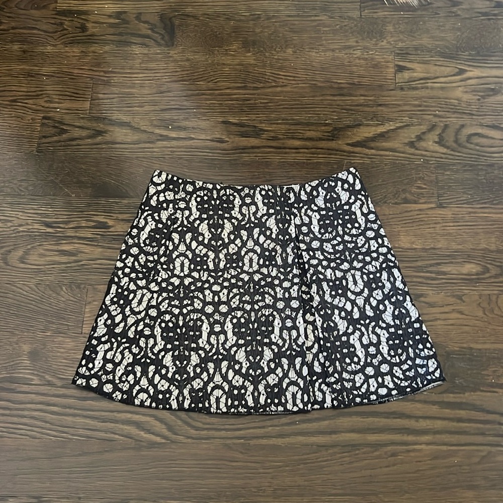 Robert Rodriguez, mini lace skirt
